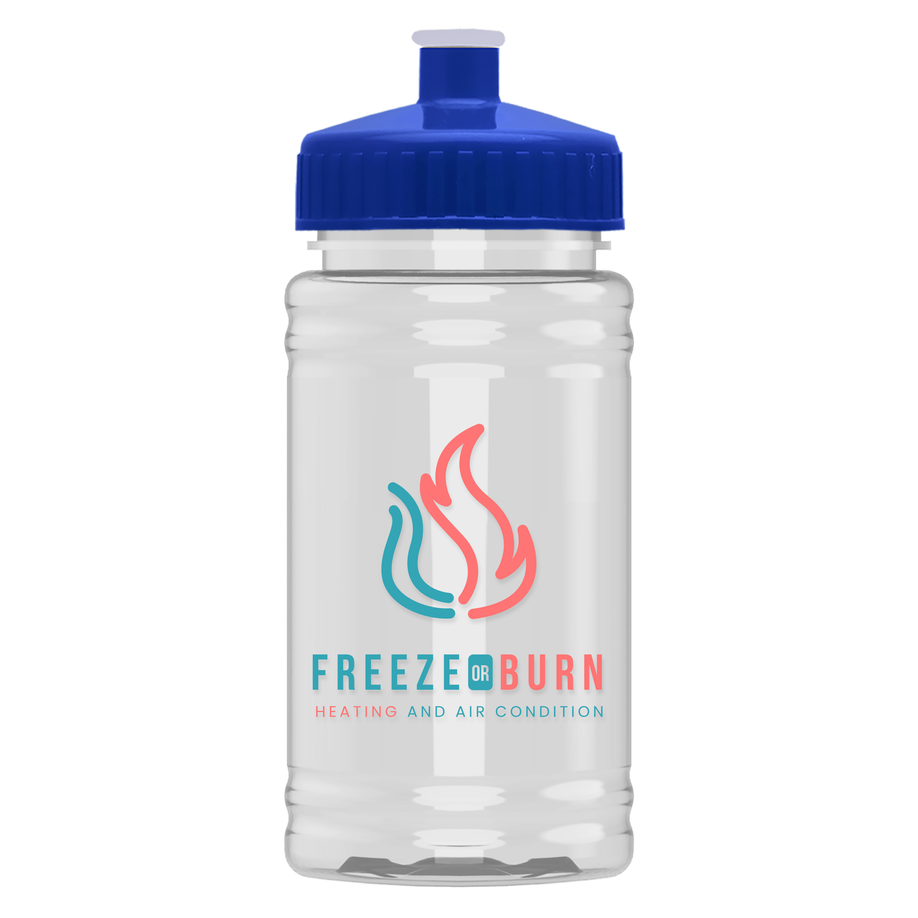 Mini Bottle with Push-Pull Lid - 16 oz.